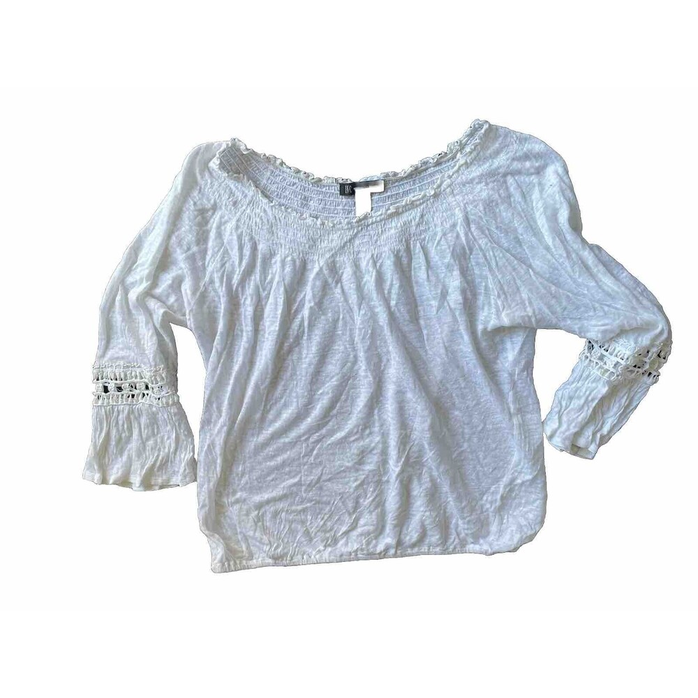 Inc  Blouse Shirt 100 Percent Linen L